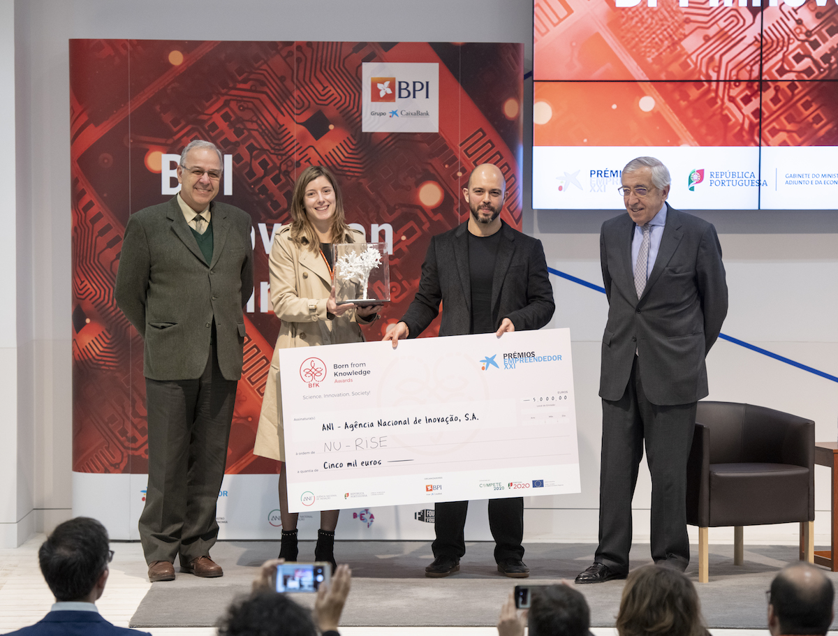 NU-RISE – Ganador del premio a la innovación en Portugal