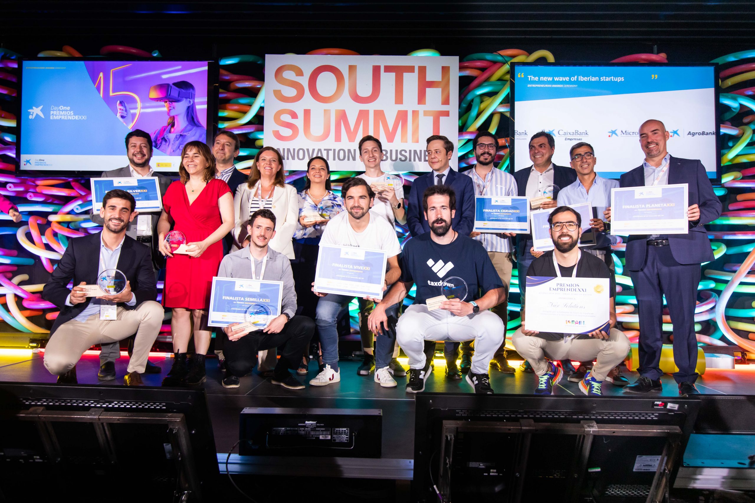 TaxDown, Plexigrid, Fregata Space, Oscillum, Corify Care y Last.App ganan los Premios EmprendeXXI